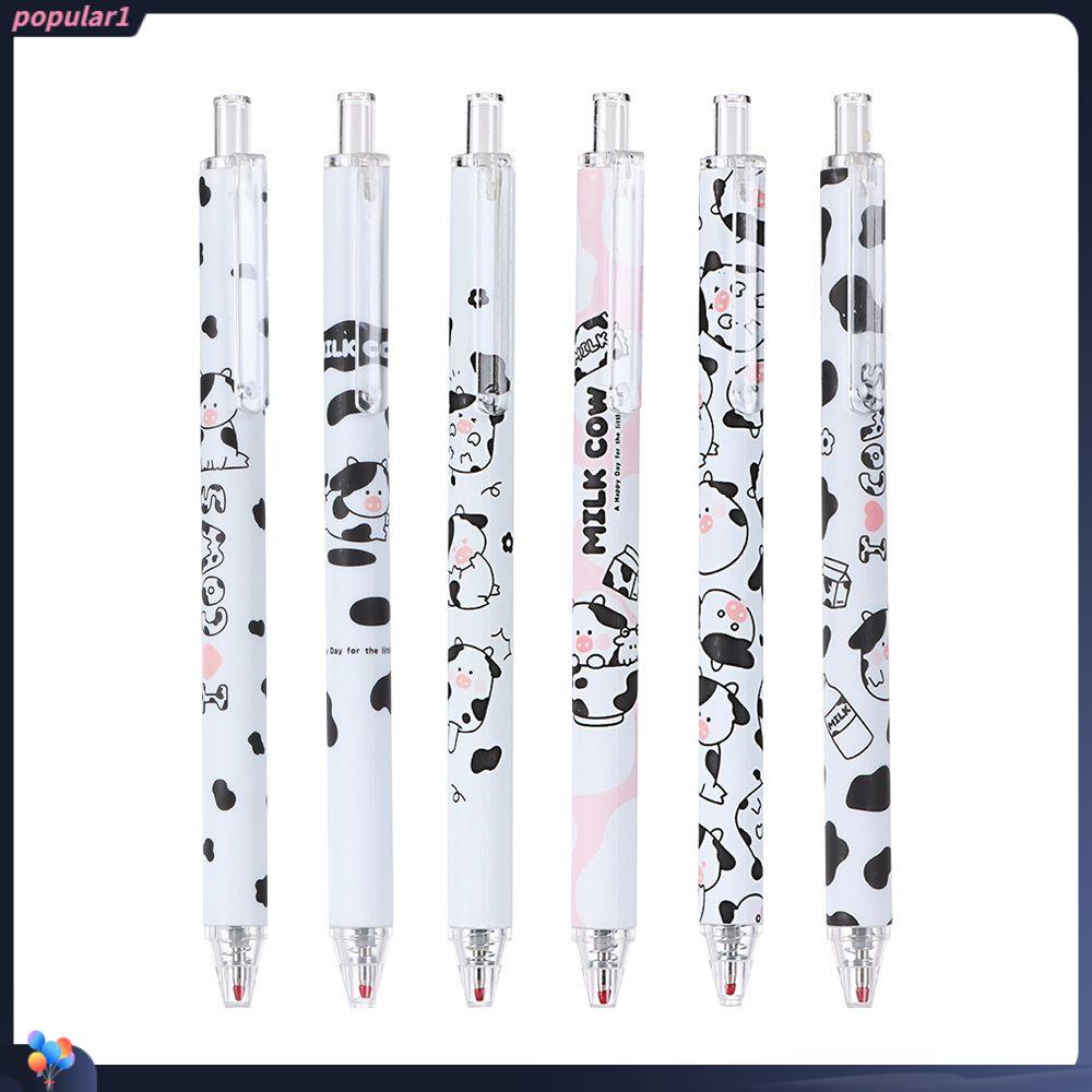 Populer Gel Pen Pulpen Tulisan Siswa Lucu I love Susu Kantor Sekolah