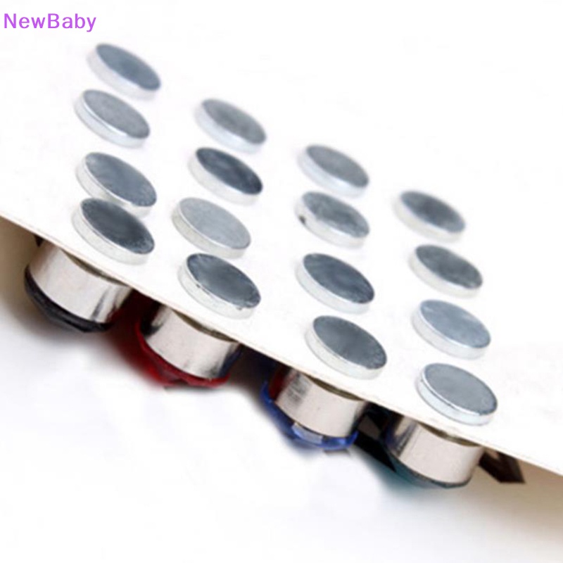 Newbaby 24Pcs /Set Magnetik Non Klip Bulat Berlian Imitasi Stud Earrings Perhiasan ID