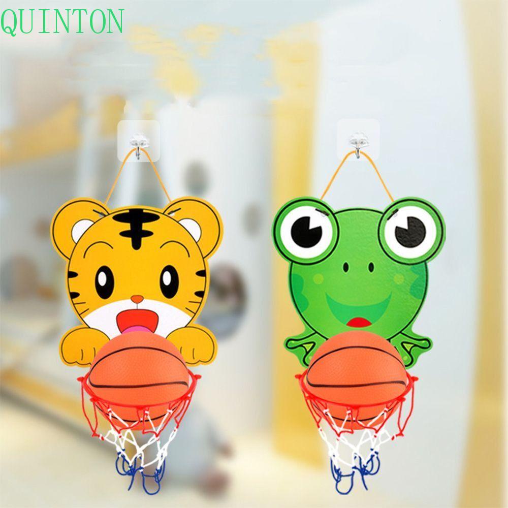 Quinton Basket Hoop Kit Inflatable Adjustable Sports Toys Untuk Anak Kids Papan Basket Olahraga Bermain Mainan Keranjang Edukasi Sport Basket Mainan