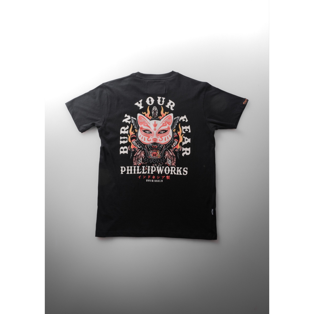Phillipworks Burning Fear Tee Shirt / T-Shirt BuyMax / Phillip Works / Kaos PhillipWorks