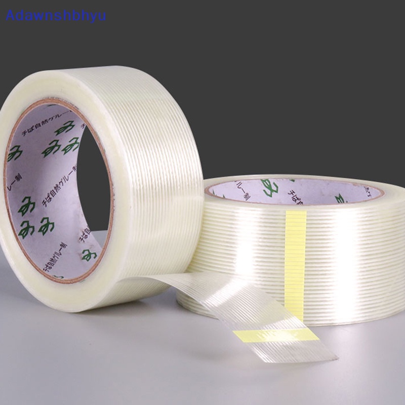 Adhyu 50M Lakban Serat Kaca Kuat Tahan Suhu Tinggi Non marking Stripe Tape ID
