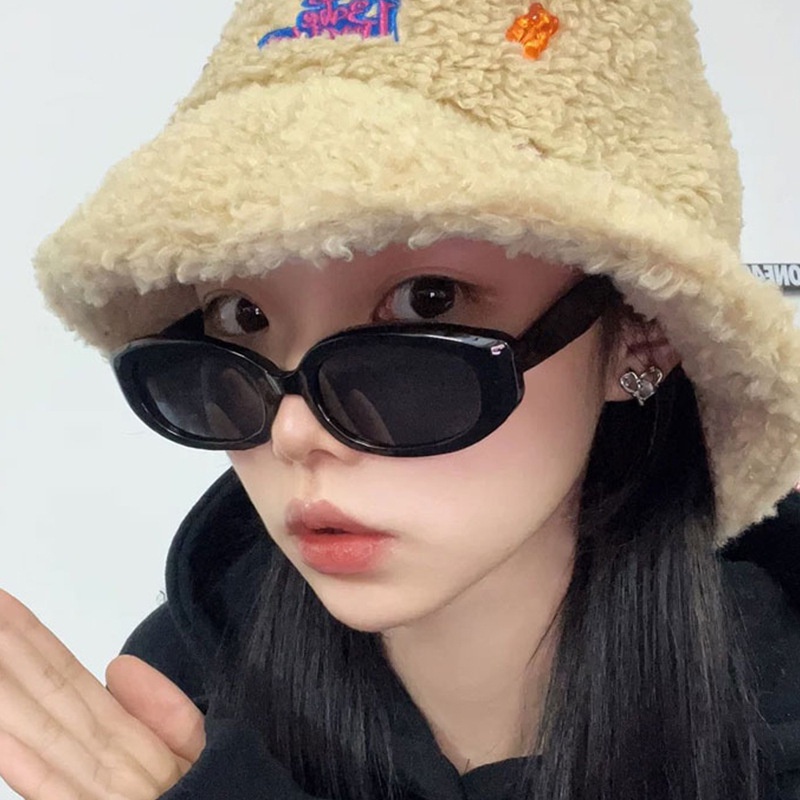 (YUZHU) Kacamata Hitam Mata Kucing Fashion Baru Untuk Wanita Premium Sense INS Bingkai Kecil Kerai Sunglasses