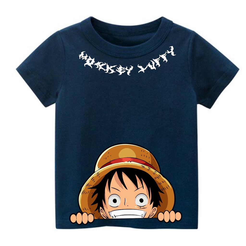 Promo Kaos anak Monkey the Lutffy T-shirt kekinian kece