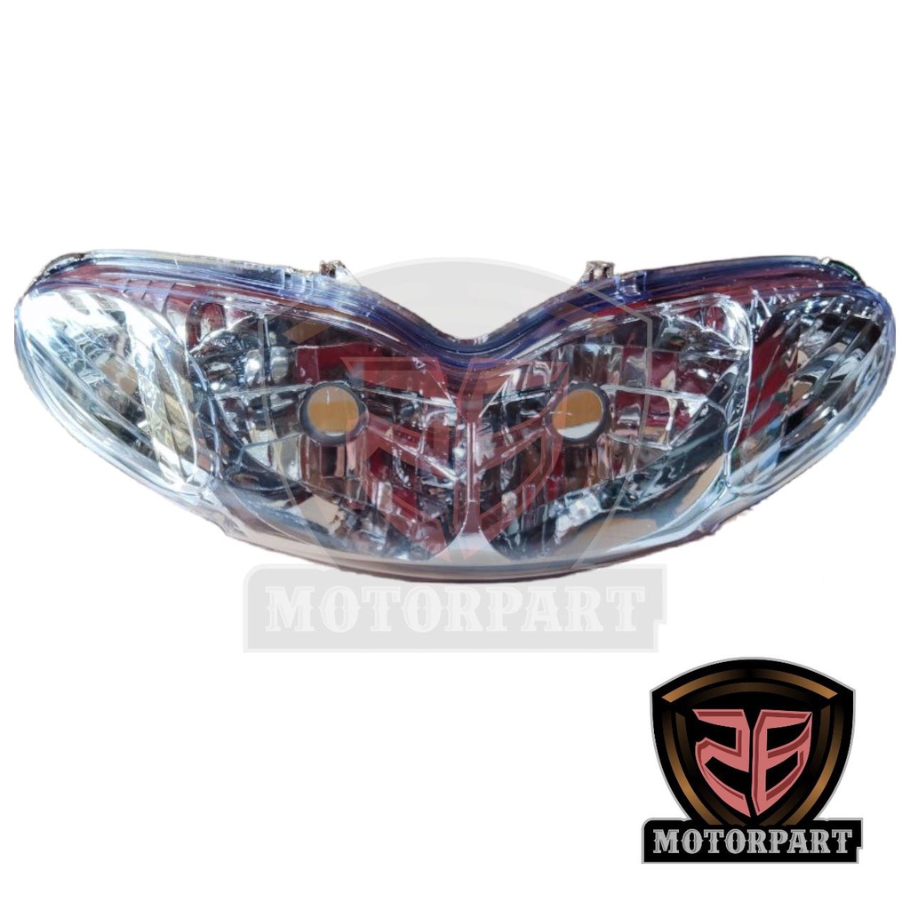 lampu motor reflektor lampu depan jupiter z lama / jupiter z old