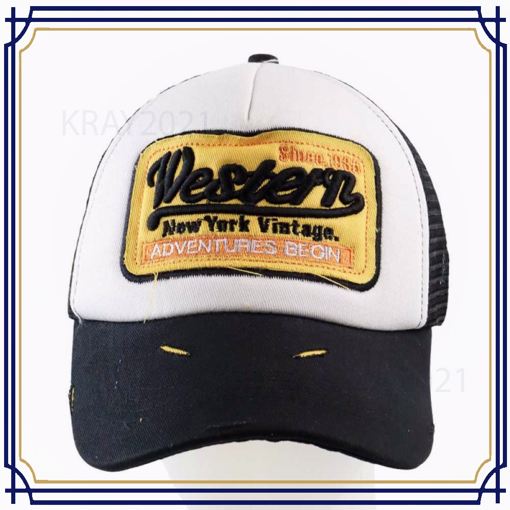 Topi Trucker Mesh Model Western New York - F207