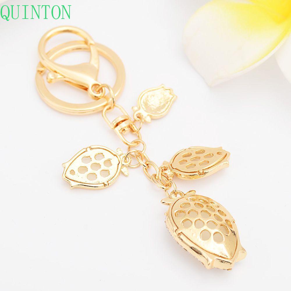 Quinton Gantungan Kunci Alloy Wanita Hadiah Opal Fashion Perhiasan