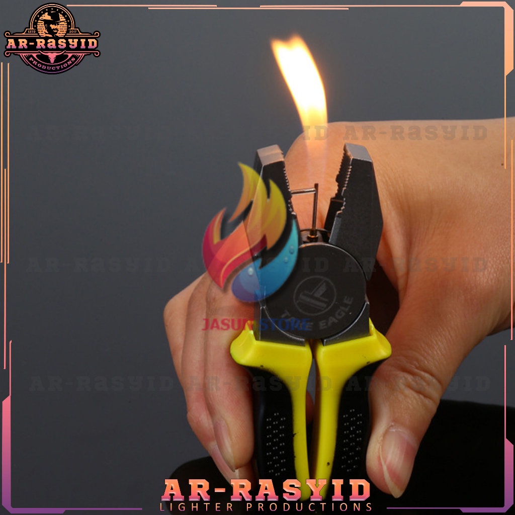 TERBARU! Korek Api Gas Tang Pliers Baida Lighter BD-951