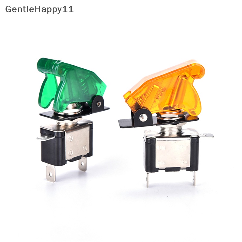 Gentlehappy New Universal 12V 20A Balap Mobil Kendaraan ON/OFF Lampu Rocker Toggle Switch Cover id