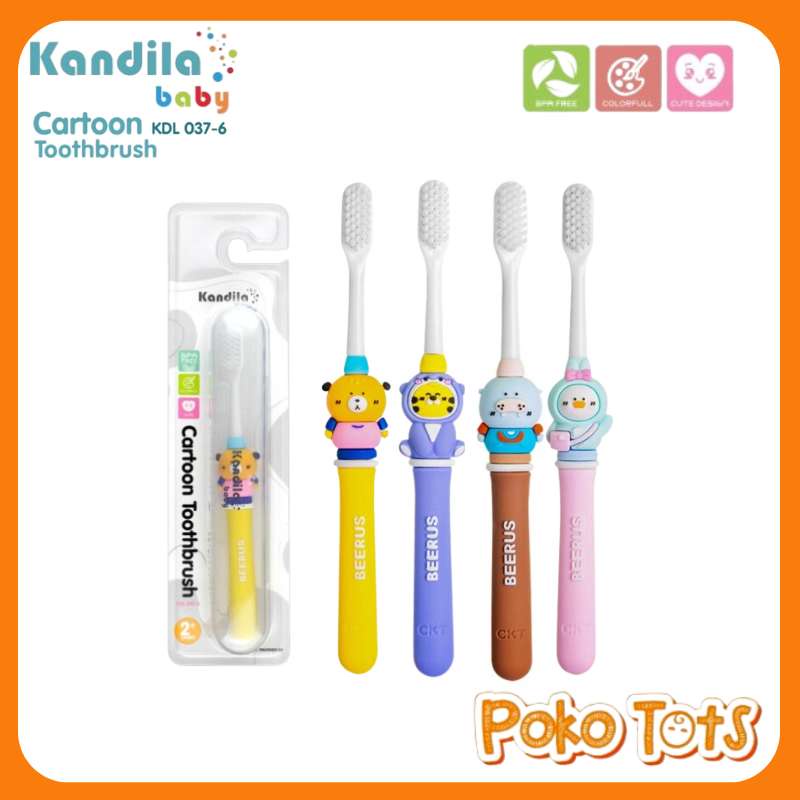 Kandila Baby Cartoon Toothbrush Usia 2 Years KDL037-6 Sikat Gigi Anak