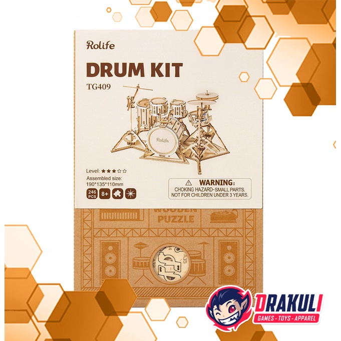 Toys Rolife Drum Kit TG409