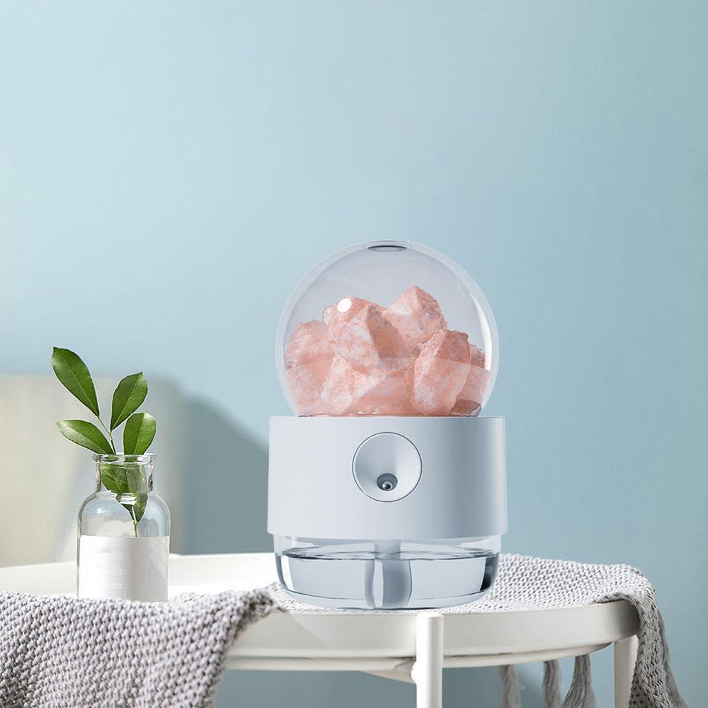 Essential Oil Diffuser Himalayan Salt Light Diffuser Cool Mist Pelembab Ruangan