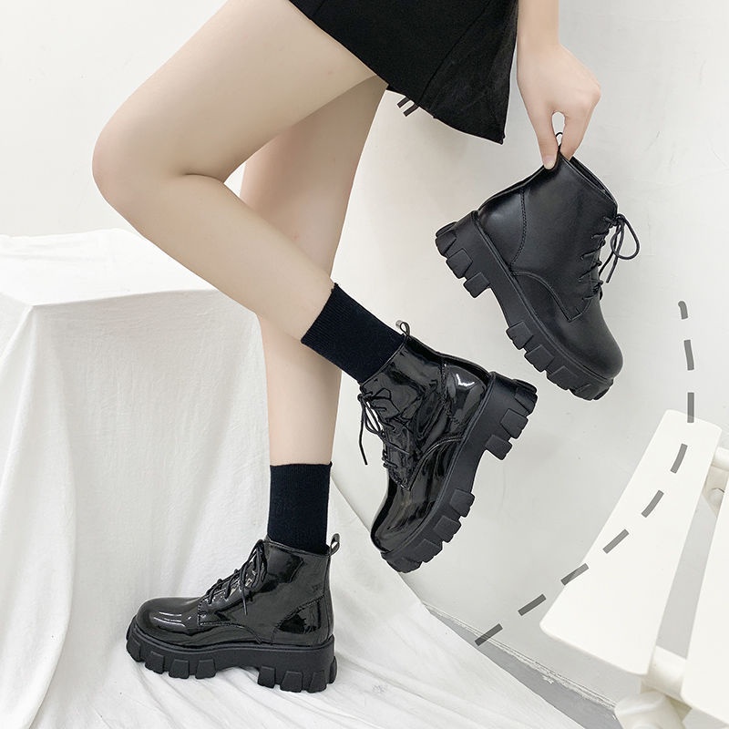 GRATIS BOX HS - 0291 Sepatu Boots Wanita Tinggi Fashion Korea Import Shoes