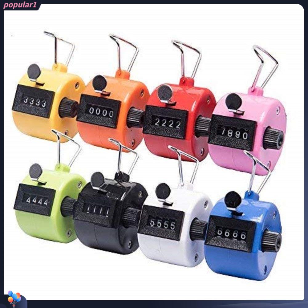 POPULAR Populer Alat Penghitung Angka 4digi Color Random Golf Soccer Tally Clicker