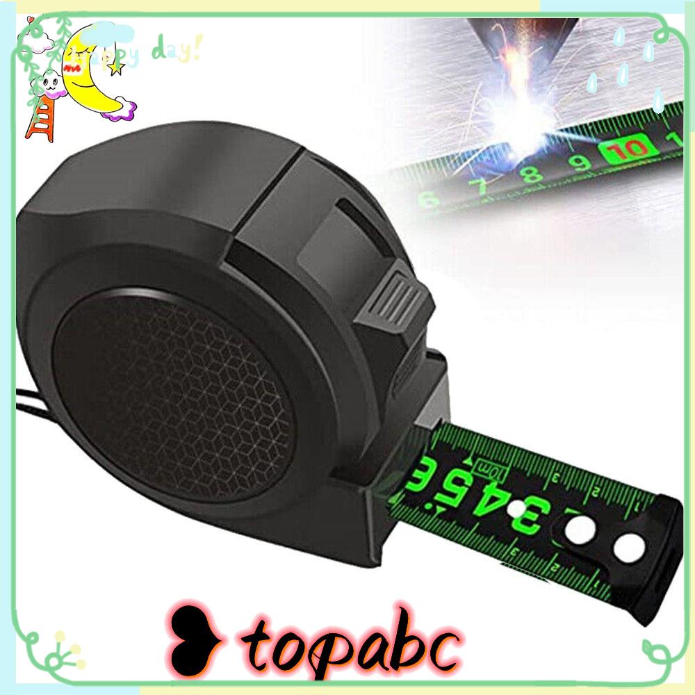 TOP Tape Measure Portable3 /5/7.5 /10m Tahan Aus Meteran Baja Tahan Jatuh