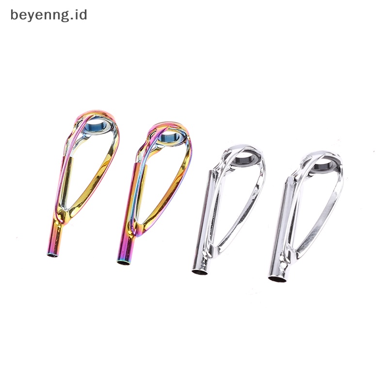 Beyen 1pc Sliver/Rain Top Tip Guide Ring Bebas Kusut Untuk Berputar Pancing ID