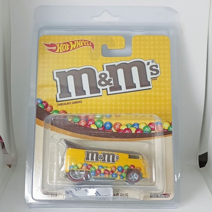 Hot Wheels Drag Bus M&M's