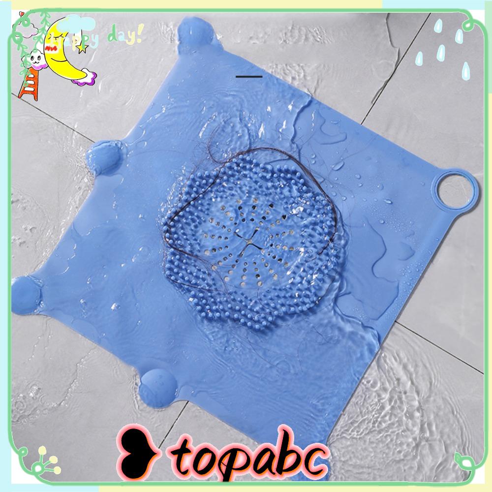 TOP Filter Screen Kitchen Floor Drain Pad Penghilang Bau Anti Mampet Penutup Saluran Air Lantai