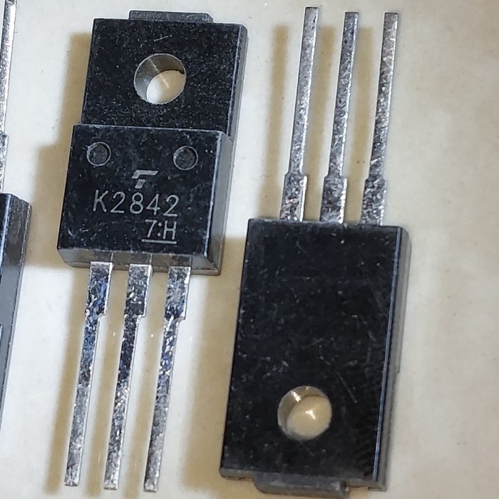 K2842 2SK2842 2SK K 2842 12A 500V Toshiba Mosfet N-Channel To-220f FET