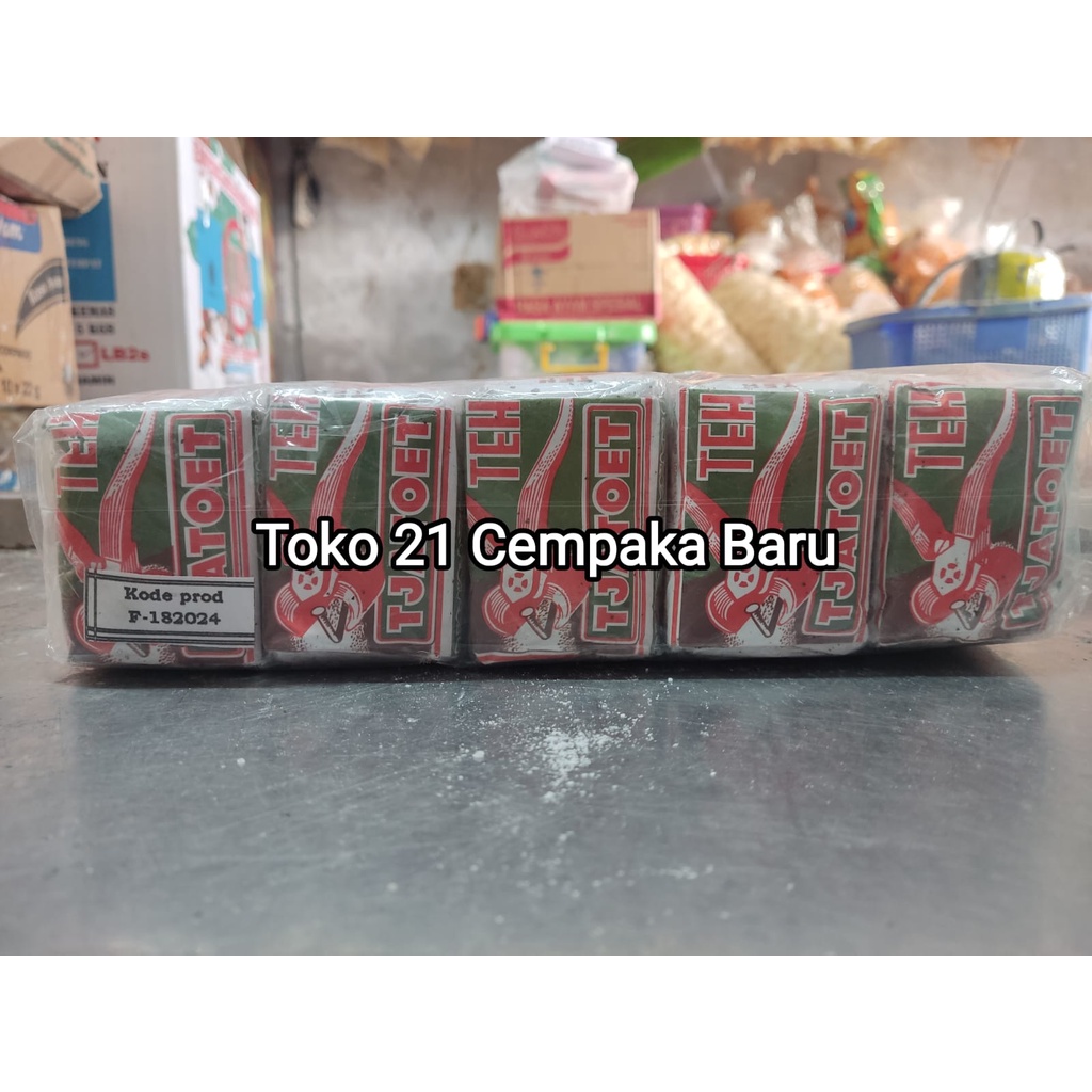 

Teh Cap Tjatoet Hijau 1 Pack ( 40 gr isi 10 pcs ) | Tubruk Melati Jasmine