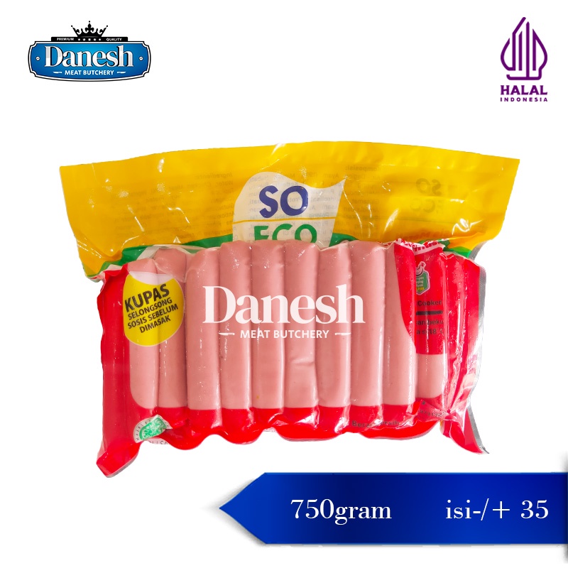 

So Eco Sosis Merah 750gr So Nice Frozen Food Halal