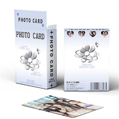 50pcs /box TWICE Photocards Album Kartu Laser Kpop Postcards