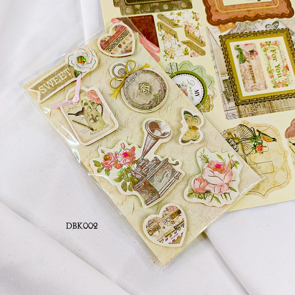 

[LEVENTIS] Aksesoris Scrapbook Buku Harian Note DBK-RA002