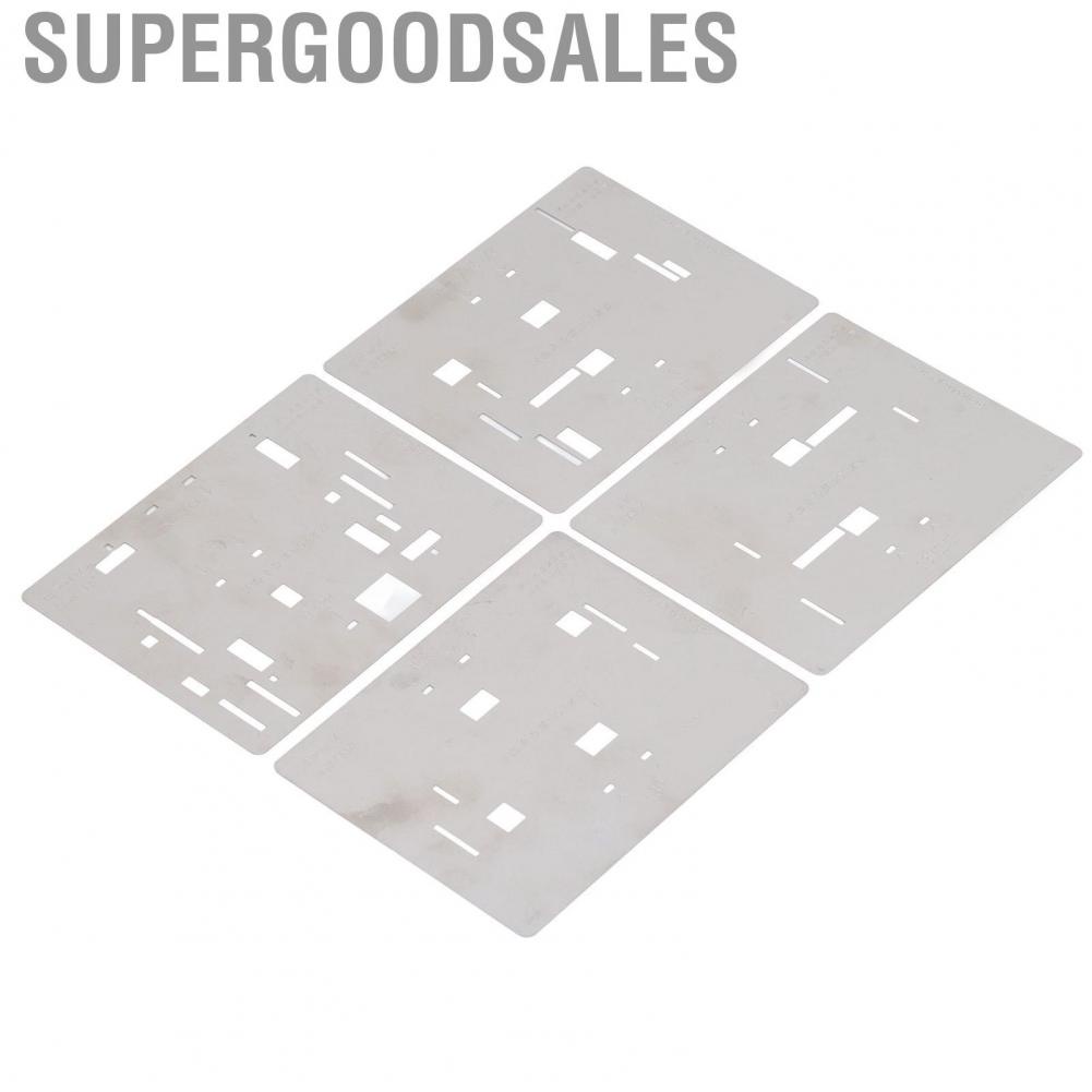 Supergoodsales IC Protection Stencil  Practical Widely Compatible Stainless Steel Screen Cable for