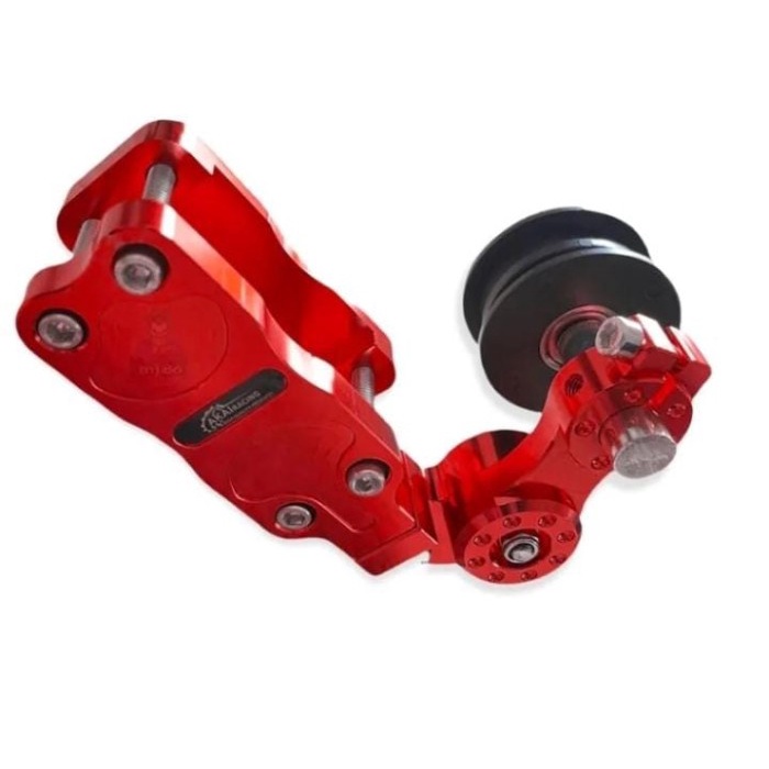 Stabilizer Rantai Rante CNC Chain Guide Penahan Motor Tensioner - Merah rntai