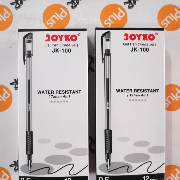 

Pulpen / Ballpoint Gel JOYKO JK100 (12pcs) - Hitam