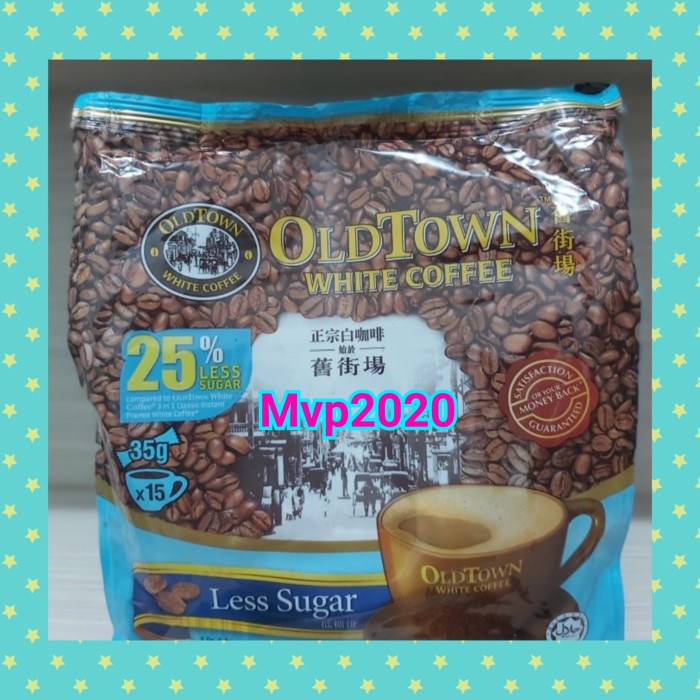 

NEW// Kopi Old Town white coffee 3 in 1 classic - less sugar 15