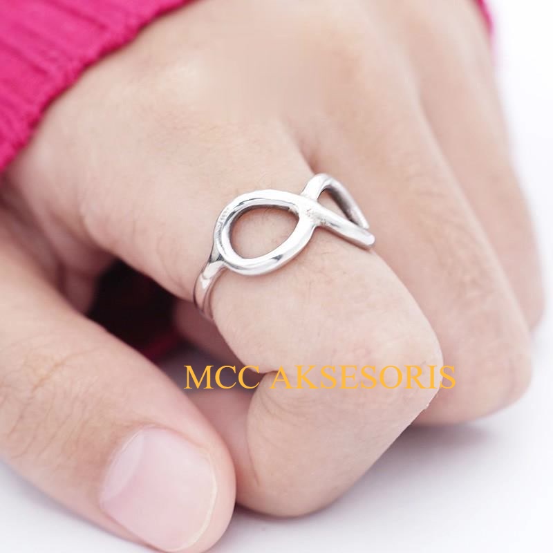 Cincin TITANIUM Infinity Large