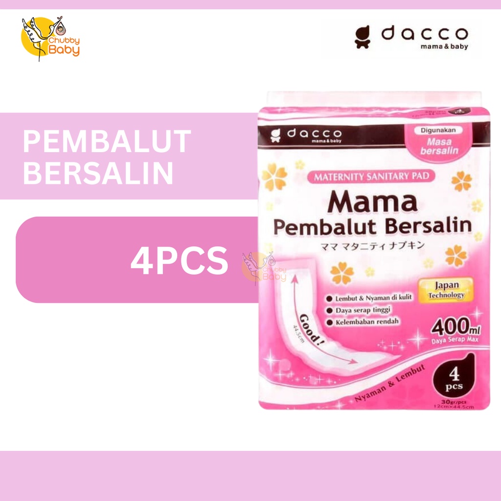 Dacco Mama Pembalut Bersalin (4pcs)