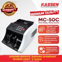 KASSEN MC 50C Mesin Hitung Uang Kassen Money Bill Counter MC-50C