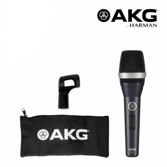 AKG D5 D5S Microphone Dynamic D 5 Mic Kabel Original