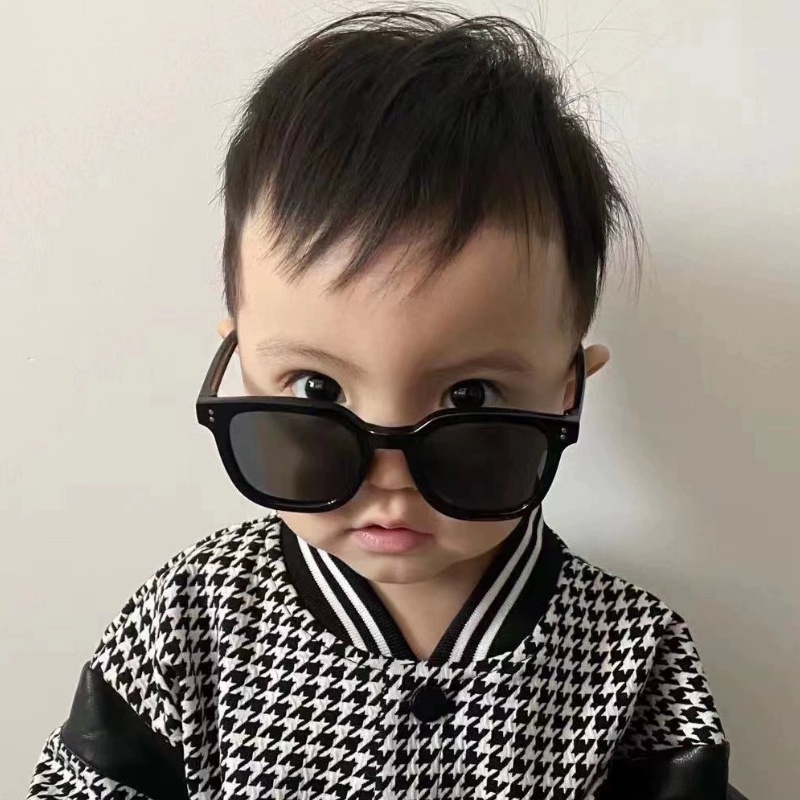 (YUZHU) Kacamata Hitam Anak-Anak Yang Dapat Dilipat Fashion Korea Perlindungan UV Anak Laki-Laki Dan Perempuan Toko Kacamata Portabel