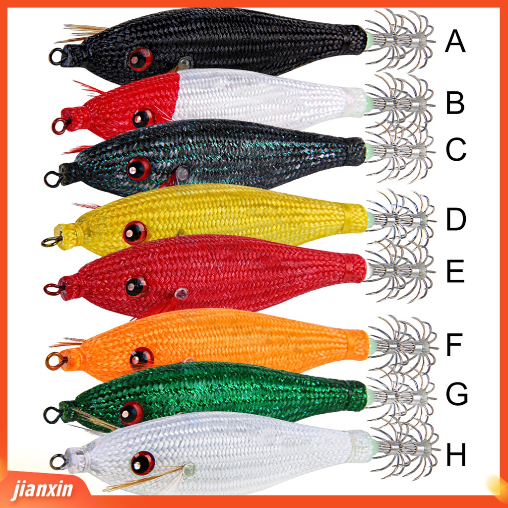 (In Stock) 78mm /10g Umpan Pancing Terang Universal Tajam Kait 3D Realistis Fisheye Simulasi Desain Memancing Umpan Plastik Buatan Tahan Lama Memancing Umpan Untuk Outdoor