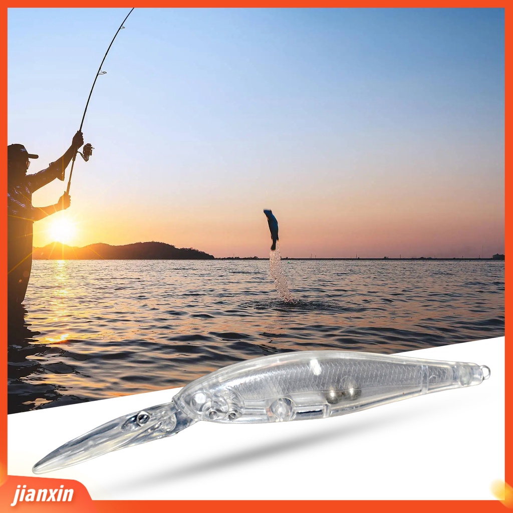 (In Stock) 11.5cm /8.5g Umpan Pancing Daya Apung Yang Baik Lidah Panjang Umpan Engkol Buatan Mengambang Ikan Kecil Untuk Angling