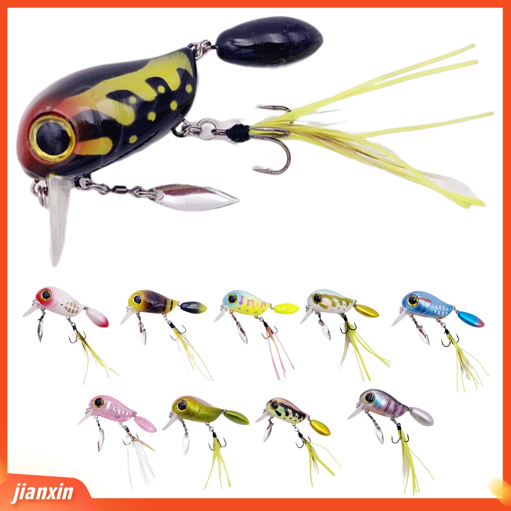 (In Stock) 3.8cm /5g Umpan Pancing Penembus Kuat Menggoda Tajam Buatan Mengambang Umpan Umpan Keras Untuk Pemancing