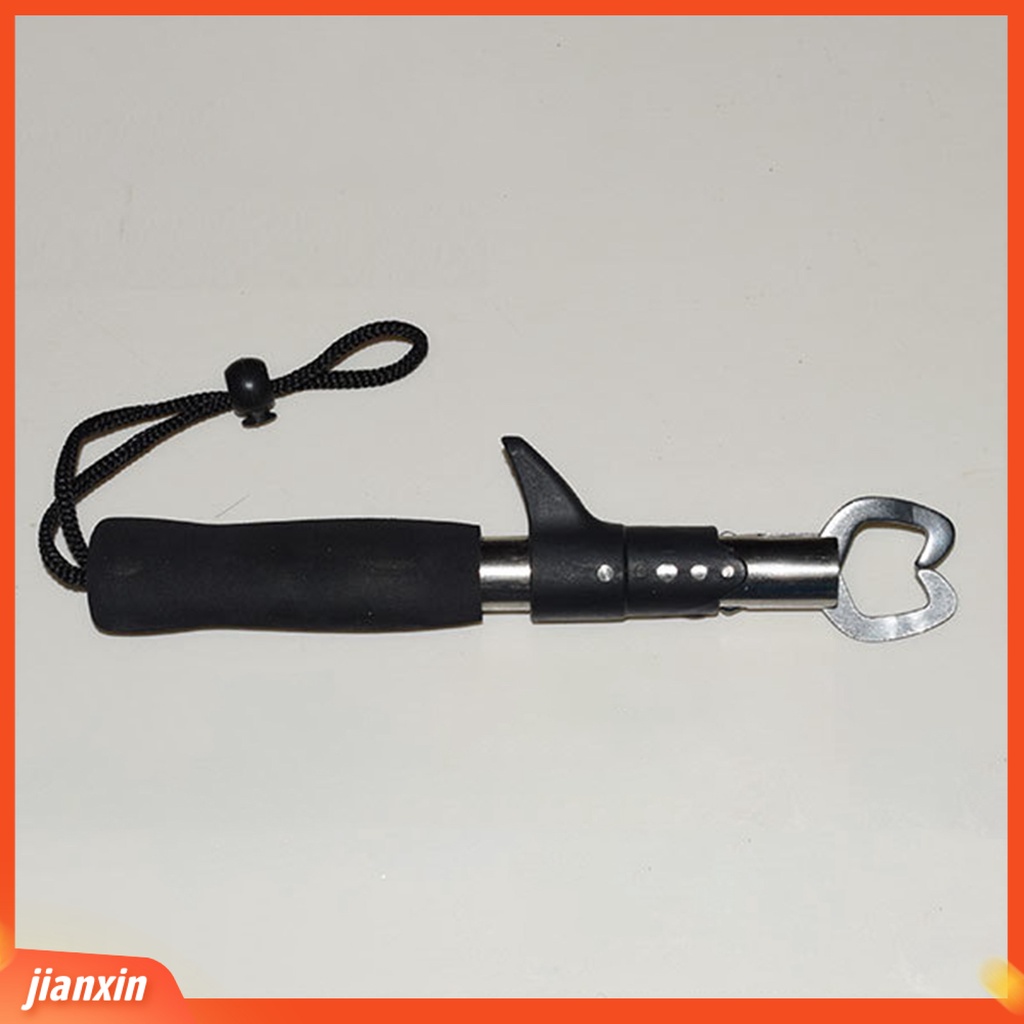(In Stock) Ringan Fish Lip Gripper Stainless Steel Ketangguhan Yang Baik T Handle Pegangan Pancing Alat Perlengkapan Memancing
