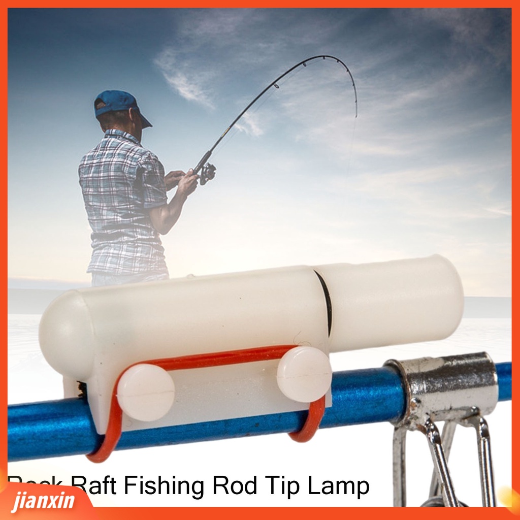 (In Stock) Lampu Pancing Sensitif Gravitasi-Sensitif Anti-slip Anti-dumping Angling Batu Rakit Pancing Tip Lamp Outdoor Mancing