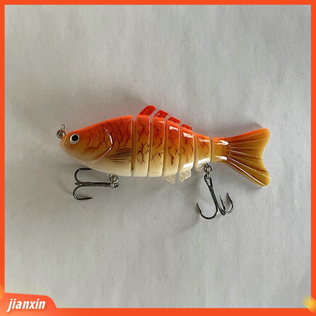 (In Stock) 1Pc 10cm 14.8g Umpan Pancing Nyaman Mudah Digunakan Bahan Plastik Multi-Bagian Realistis Umpan Buatan Untuk Taman