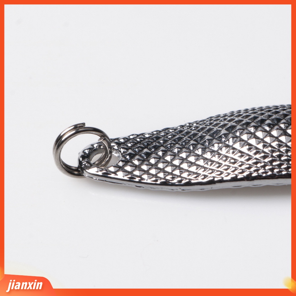 (In Stock) Logam Payet Buatan Umpan Pancing Sendok Kait Tunggal Ikan Lure Curve Tackle