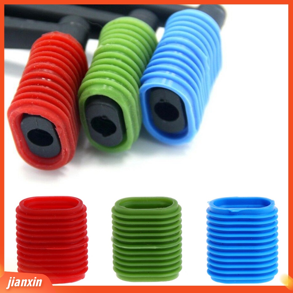 (In Stock) Sarung Pegangan Pegangan Gulungan Pancing Karet Tahan Lama Portabel Non-Slip Knob Ergonomis