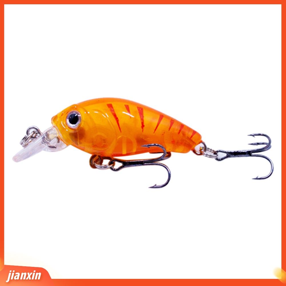 (In Stock) 4.5cm 4g Mini Plastik Fishing Tackle Tools Aksesoris Umpan Ikan Buatan