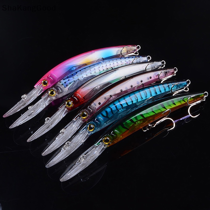 Selip 1 Pcs 17 cm 24g Wobbler Memancing Umpan Engkol Besar Ikan Kecil Bass Troli Umpan Buatan Ikan Gurame Umpan Pancing SKK