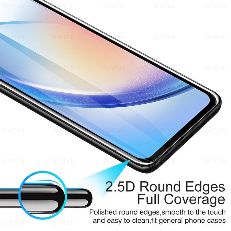 3pcs Tempered Screen Glass Untuk Samsung Galaxy Note10 S10 Lite Note20 S10e Film Untuk Samsung Galaxy S23 S22 S21 Plus S21 S20 FE Quantum 2film