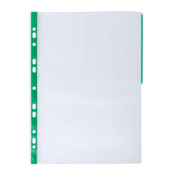 

[Artomas] Bantex Signal Pocket Antiglare 25 Sheets A4 Green 2050 04