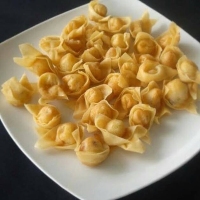 

Premium Homemade Mini Wonton 500gr Goreng Frozen Pangsit Dimsum Mini