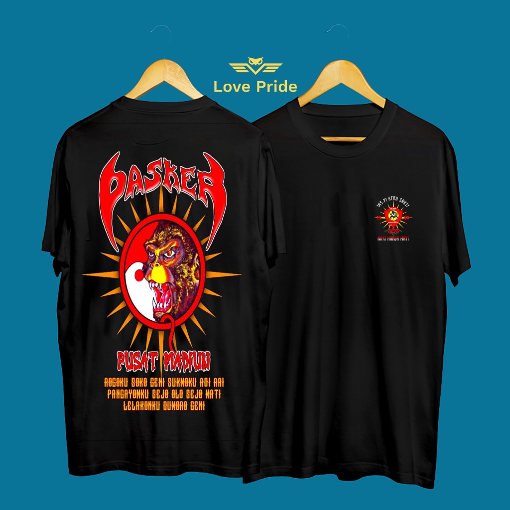 Kaos Tshirt Baju Distro Pencak Silat IKSPI Kera Sakti Pasker Pusat Madiun Premium Terbaru