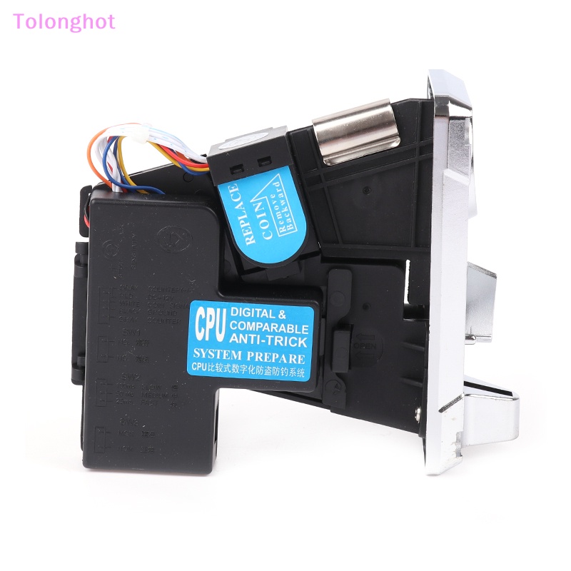 Tolonghot&gt; 1Pc Multi Coin Examinationor Elektronik Roll Down Coin Accor Selector Mechanism Mesin Penjual Arcade Game Ticket well